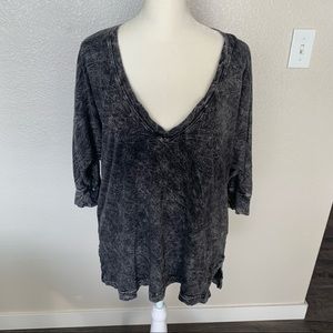 Gypsy 05 acid wash slash back top size small